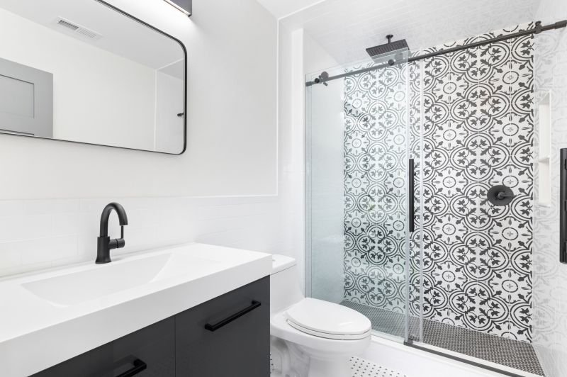 Contemporary Shower Areas